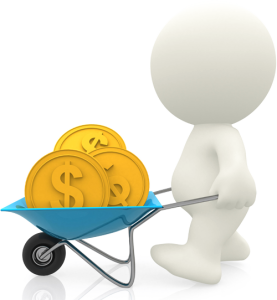 Get paid to build my business