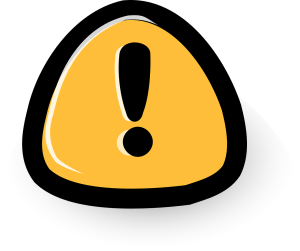 Caution!