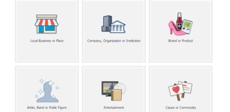 Create Facebook page