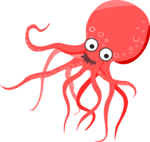 happy octopus