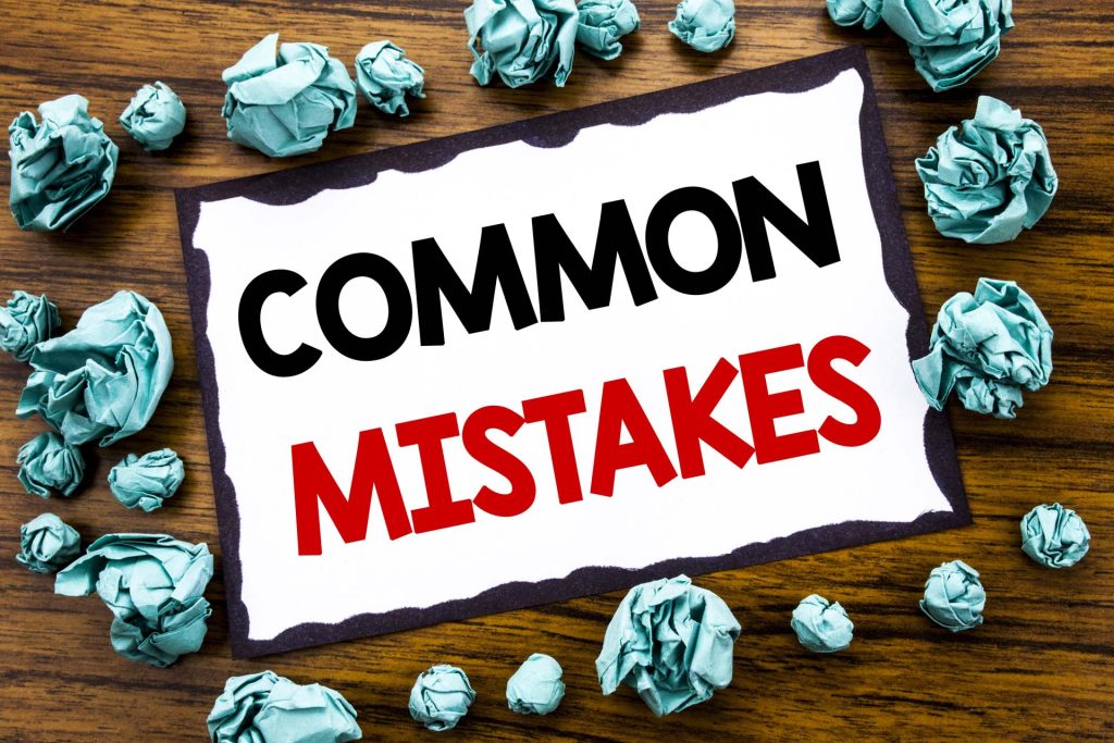 Common mistakes with PLR